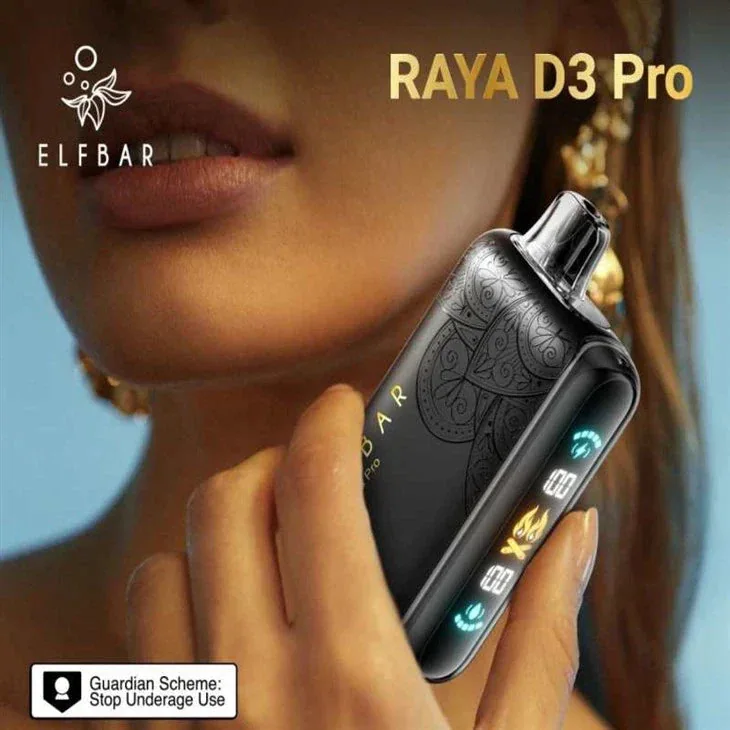 Elf Bar Raya D3 Pro 30K – Strawberry Kiwi Ice 30000 Puffs